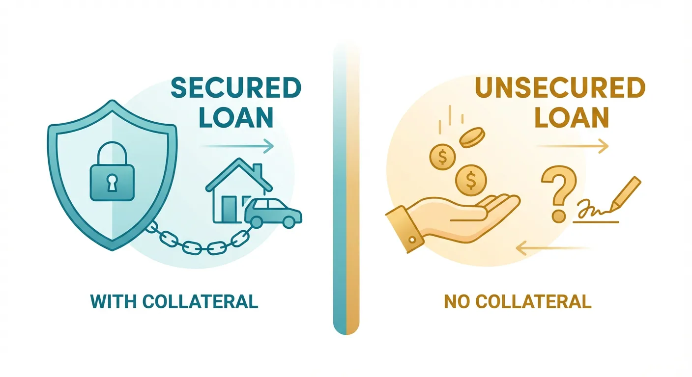 Secured vs. Unsecured Loans: What's the Difference?